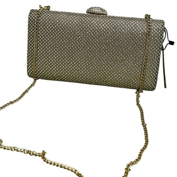 Gold Glamour Wristlet Clutch - Picture 2 of 16